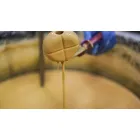 Žlutá nebo zelená retro keramická závěsná lampa vyrobená v Itálii - Ferroluce Lariat Viadurini