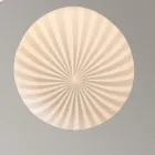 Kulaté designové závěsné svítidlo z bílého filigránového skla - karavan Viadurini