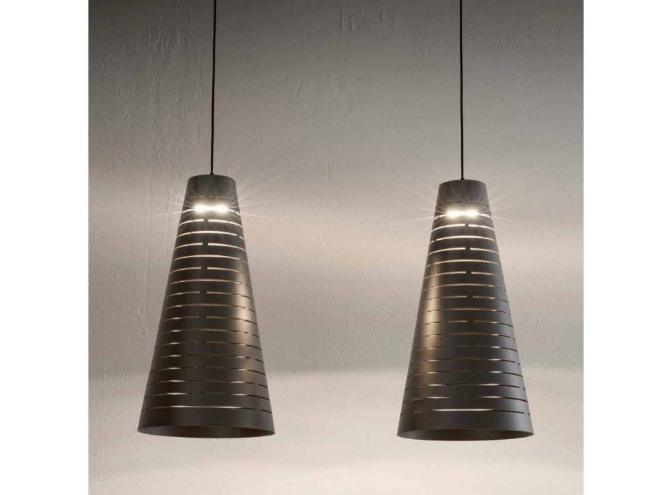 Design závěsné svítidlo vyrobené z Itálie Vyrobeno v Itálii - Cervino Aldo Bernardi Viadurini