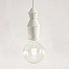 Závěsná lampa keramického designu - osud Alda Bernardiho Viadurini