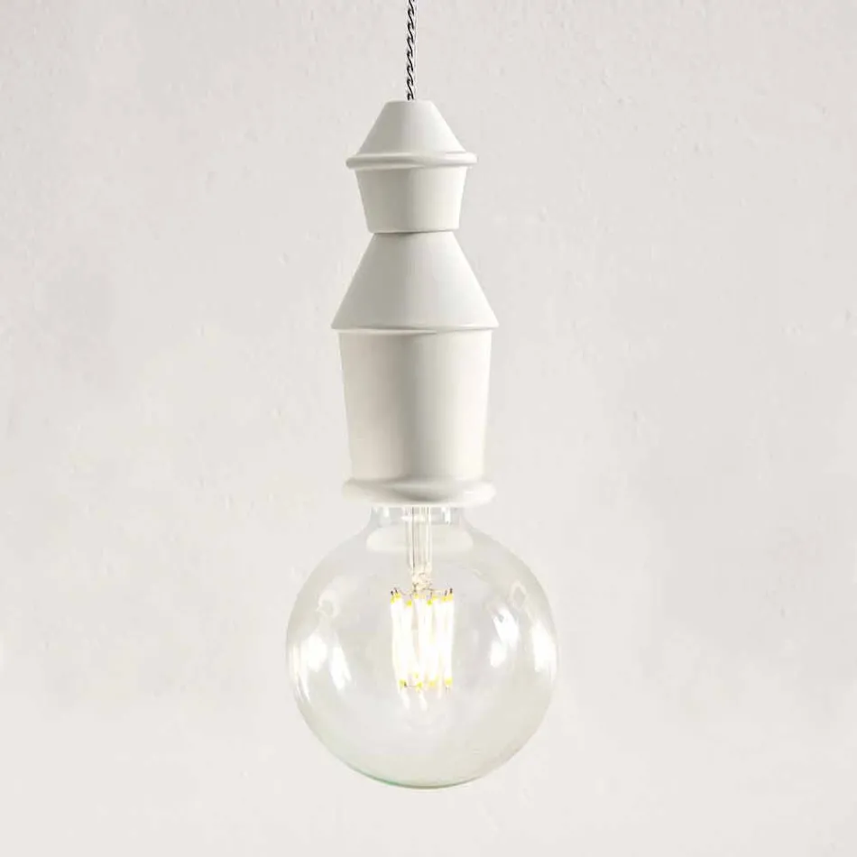 Závěsná lampa keramického designu - osud Alda Bernardiho Viadurini