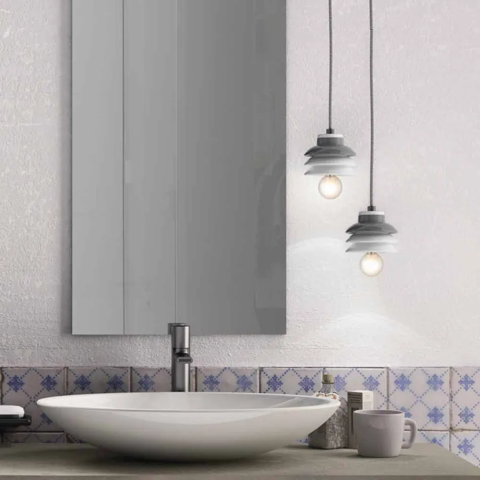 Závěsná svítidla v keramickém a moderním hliníkovém provedení v Itálii Viadurini