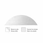 Závěsná kovová lampa se síťovým nebo lněným stínidlem vyrobené v Itálii - skok Viadurini