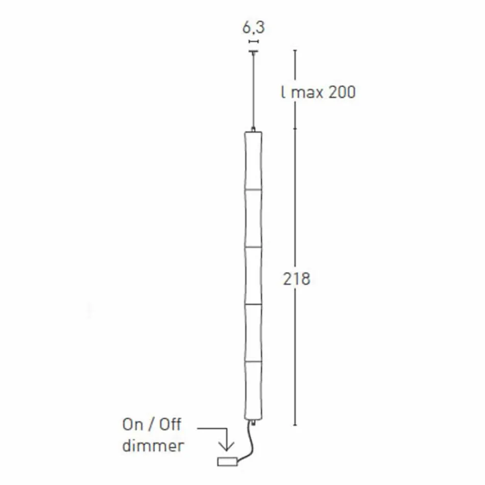 Závěsná lampa z bílého polyethylenu a kovu vyrobená v Itálii - Asturias Viadurini