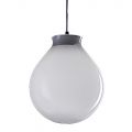 Závěsná lampa z ručně foukaného benátského skla - balón