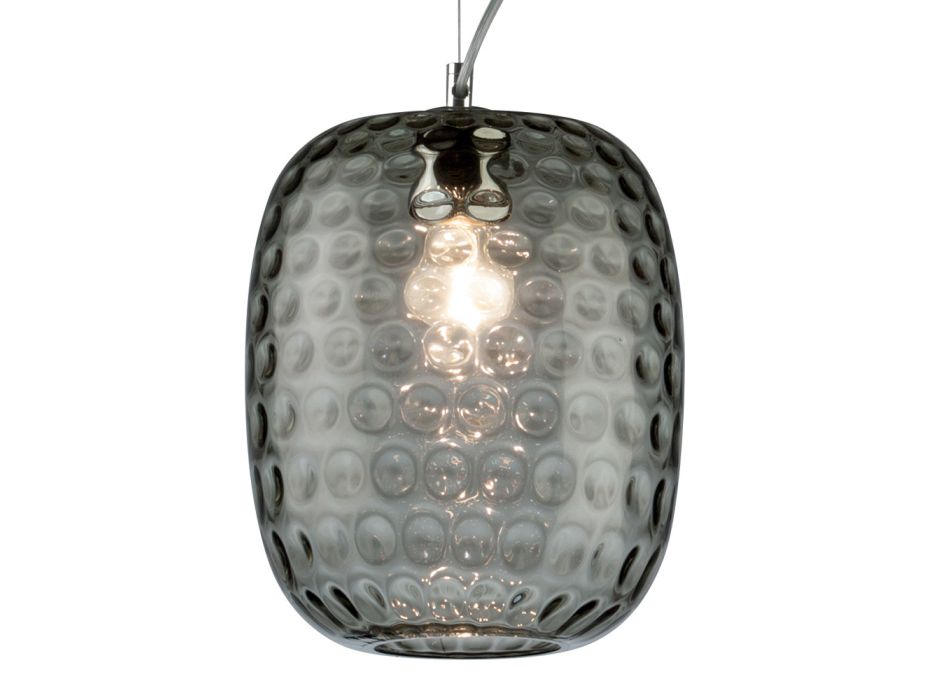 Ručně vyráběná závěsná lampa z benátského foukaného skla - Cloe Balloton Viadurini