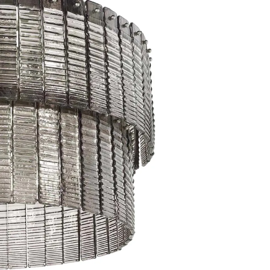 Moderní závěsná lampa z luxusního ručně vyráběného skla Made in Italy - Valadier Viadurini