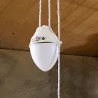 Ručně vyrobená keramická závěsná lampa s Passanastri - Neapol Viadurini