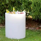 Stolní lampa pro venkovní nebo vnitřní design s LED, solární energií nebo E27 - Tamburostar Viadurini