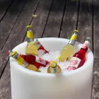 Stolní lampa pro venkovní nebo vnitřní design s LED, solární energií nebo E27 - Tamburostar Viadurini