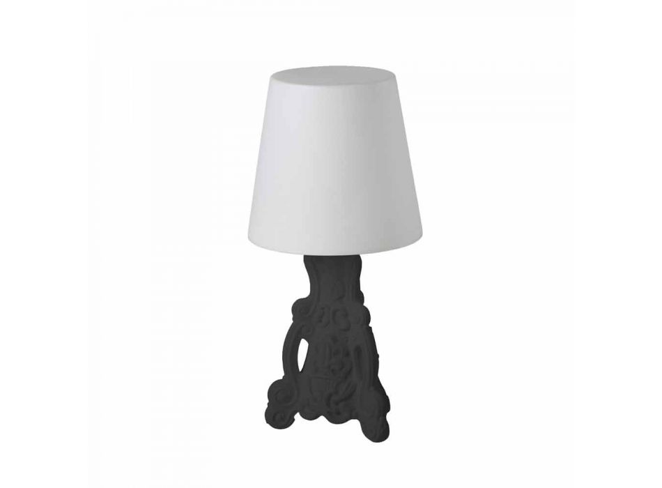 Barevné stolní lampy Slide Lady of Love moderní design vyrobený v Itálii Viadurini