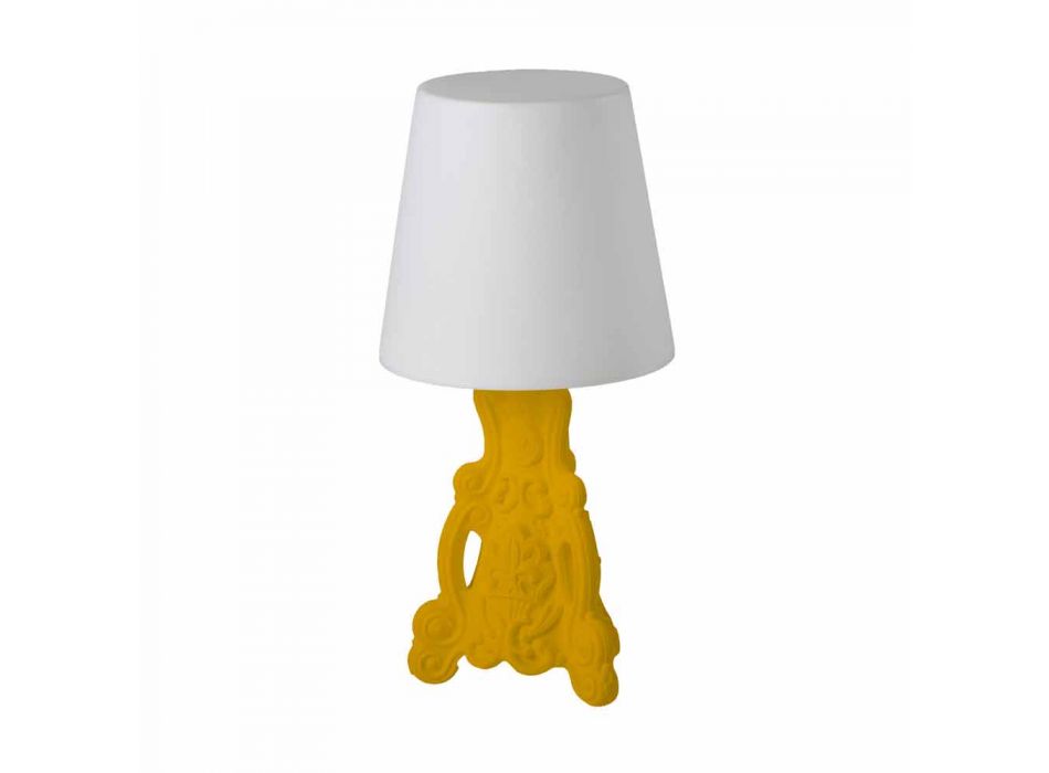 Barevné stolní lampy Slide Lady of Love moderní design vyrobený v Itálii Viadurini