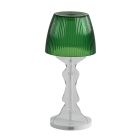Akrylová křišťálová stolní lampa Barevný hranolový klobouk - Amiglia Viadurini