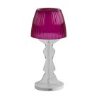 Akrylová křišťálová stolní lampa Barevný hranolový klobouk - Amiglia Viadurini
