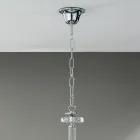 Lustr 8 světel Klasické italské sklo ručně vyráběné Teal - Similo Viadurini