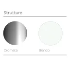 Ručně vyráběný lustr z benátského skla a kovu - Bolle Balloton Viadurini