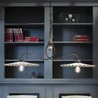 Lustr rocker leštěná keramická Ferroluce L&#39;Aquila Viadurini