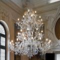 Klasický lustr 36 světel z benátského skla Made in Italy - Florentine