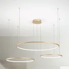 Lustr se 2 nebo 3 horizontálními Roronde LED světly z lakovaného kovu - Mulberry Viadurini