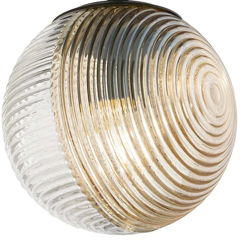 Lustr se 3 světly z foukaného skla ve tvaru koule Made in Italy - Prilla Viadurini