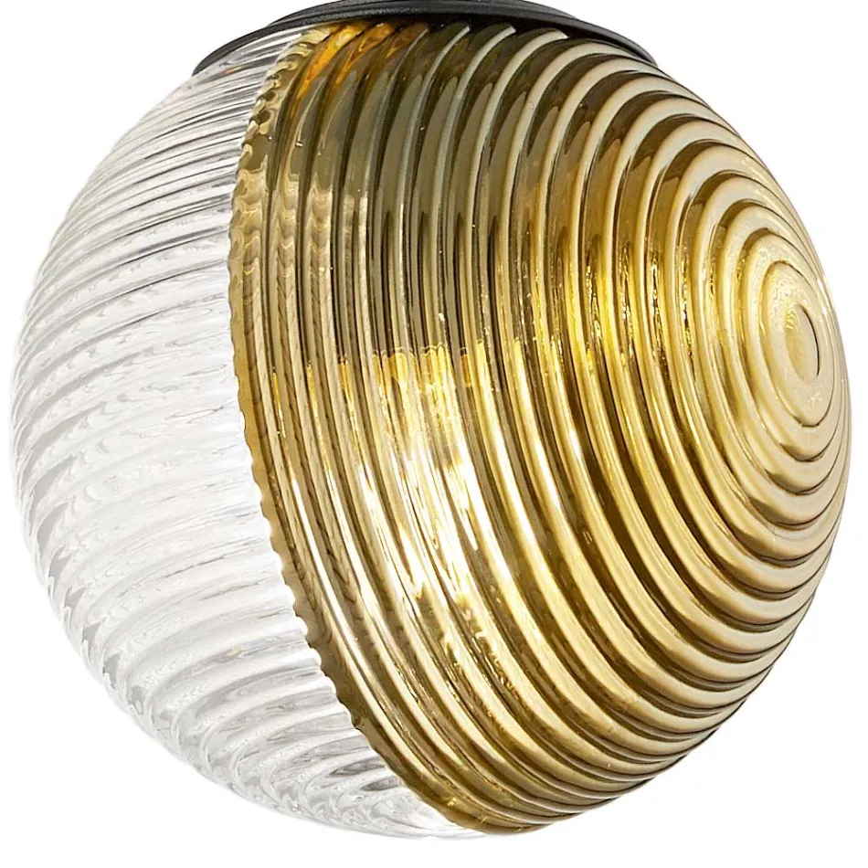 Lustr se 6 světly z foukaného skla ve tvaru koule Made in Italy - Prilla Viadurini