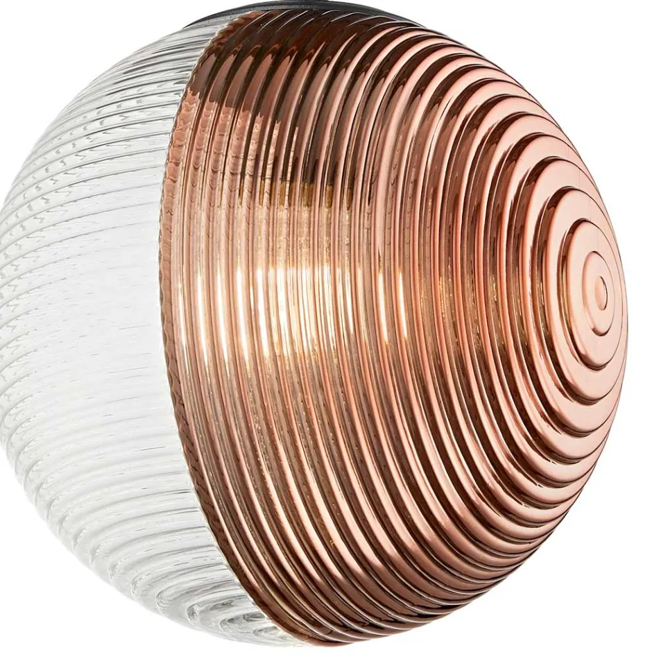 Lustr s 8 světly z foukaného skla ve tvaru koule Made in Italy - Prilla Viadurini