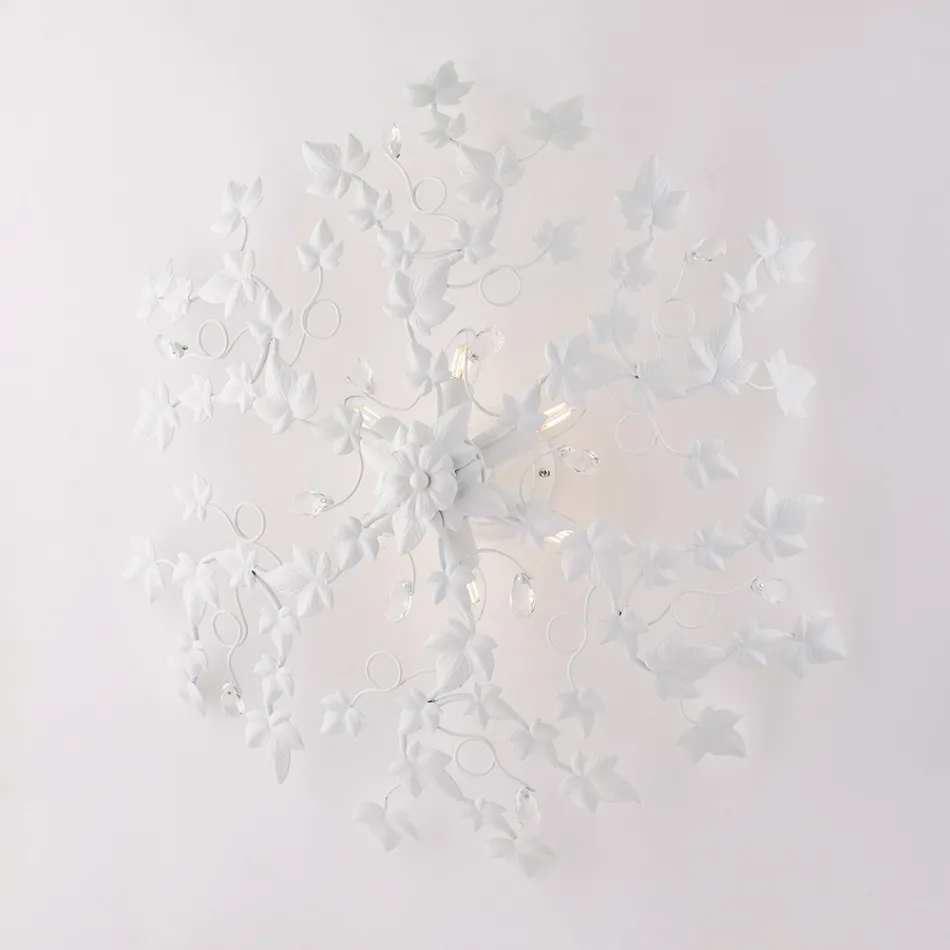 Křišťálový závěsný lustr pro vylepšení světlých interiérů – Orchidea Viadurini