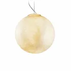 Moderní designový lustr In-es.artdesign Bílý měsíc v nebulitu Viadurini