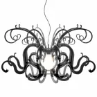 Moderní design lustr z plexiskla vyrobený v Itálii, Malito Viadurini