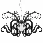 Moderní design lustr z plexiskla vyrobený v Itálii, Malito Viadurini