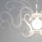 Moderní design lustr z plexiskla vyrobený v Itálii, Malito Viadurini