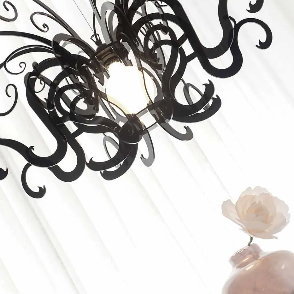 Moderní design lustr z plexiskla vyrobený v Itálii, Malito Viadurini