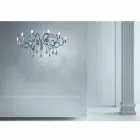 Ručně vyrobený 9 světelný lustr z benátského skla vyrobený v Itálii - Bernadette Viadurini