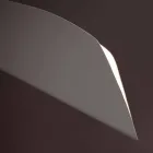 Ručně vyrobený bílý malovaný ocelový lustr vyrobený v Itálii - Elica Viadurini