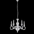 Dřevěný lustr vyrobený v Itálii pro interiérové dekorace - Florencie Viadurini