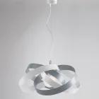 Kovový a skleněný lustr pro elegantní osvětlení interiérů – Rosmarino Viadurini