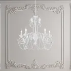 Kovový lustr pro světlé a příjemné interiéry – Perla Viadurini