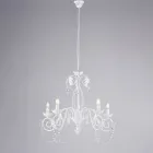 Kovový lustr pro světlé a příjemné interiéry – Perla Viadurini