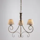 Dvousvětlý skleněný a kovový lustr pro elegantní prostory – Draco Viadurini