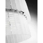 Moderní lustr 12 světel z italského luxusního ručně vyráběného skla - Valadier Viadurini