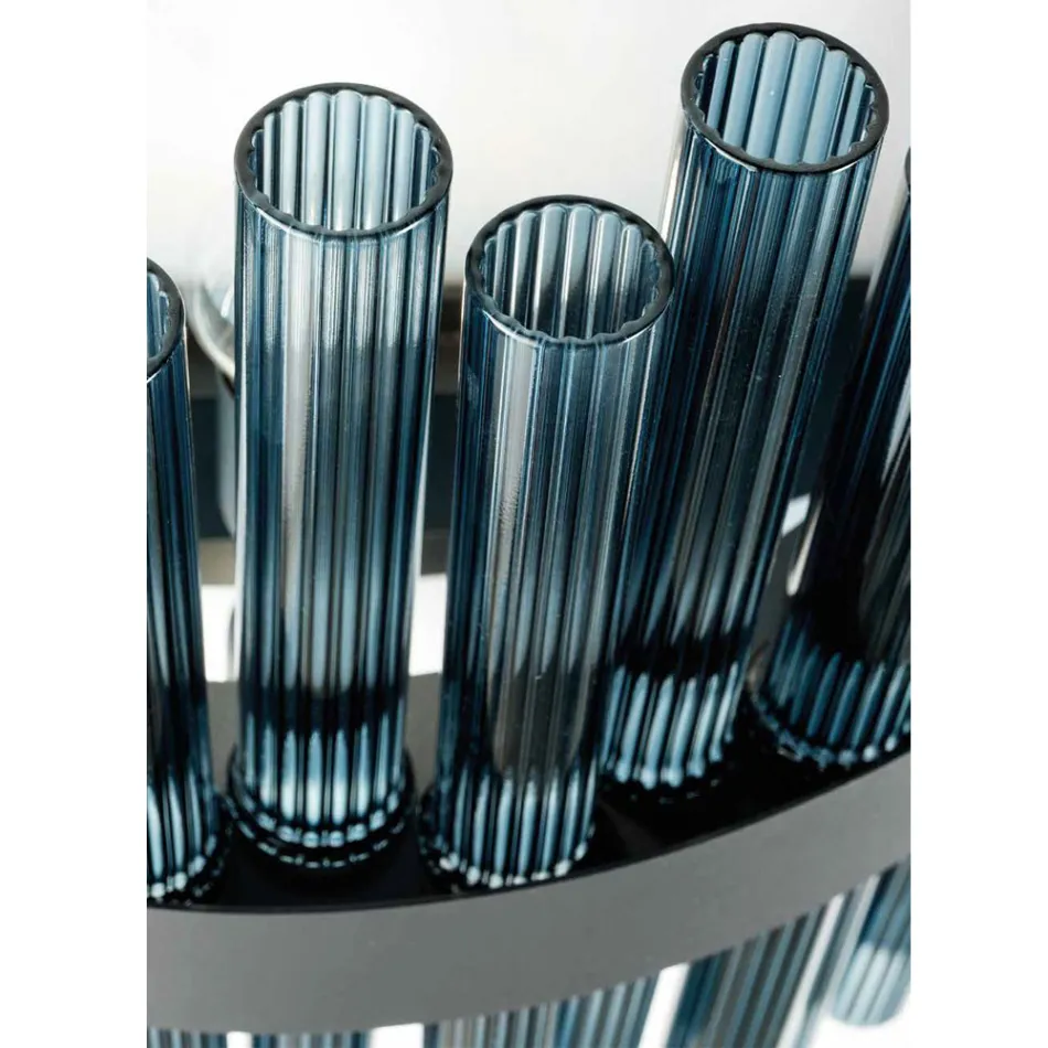 Moderní luxusní italský řemeslný foukaný skleněný lustr - Maesta Viadurini