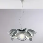 Shabby chic bílý kovový lustr pro vkusnou dekoraci – Sea Viadurini