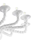 Klasický stylový lustr z ručně foukaného benátského skla - marnost Viadurini