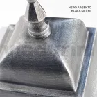 Venkovní lucerna z hliníku a pískovaného skla Made in Italy - Alchymista Viadurini