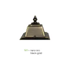 Stojan na lampu 3 světla Vintage Style z hliníku a skla Made in Italy - Doroty Viadurini