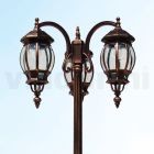 Lampa 3 Lights Vintage Style z hliníku Made in Italy - Leona Viadurini