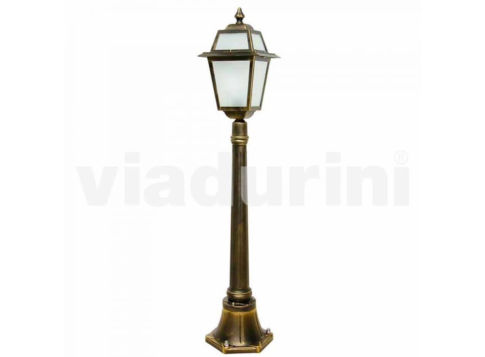 Nízké pouliční osvětlení pro venkovní použití v hliníku vyrobené v Itálii, Kristel Viadurini