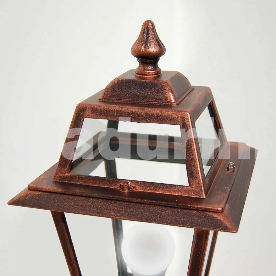 Nízké pouliční osvětlení pro venkovní použití v hliníku vyrobené v Itálii, Kristel Viadurini