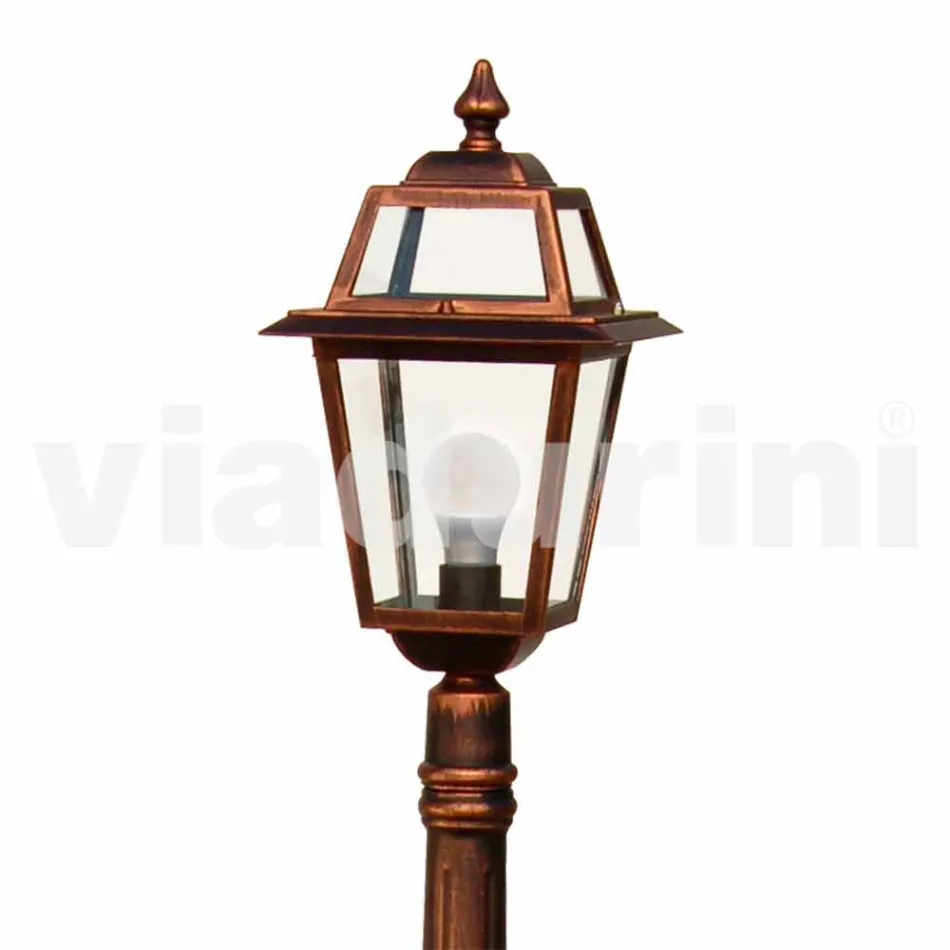 Nízké pouliční osvětlení pro venkovní použití v hliníku vyrobené v Itálii, Kristel Viadurini