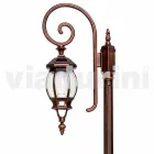 Anika classic hliníková zahradní lampa vyrobená v Itálii Viadurini